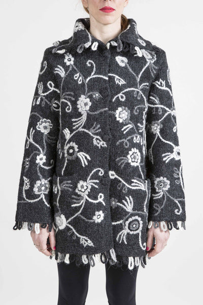 "In Full Bloom" Fitted Floral Jacket - 4750/420