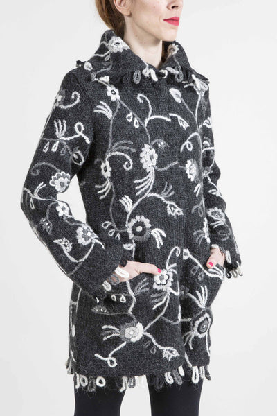 "In Full Bloom" Fitted Floral Jacket - 4750/420