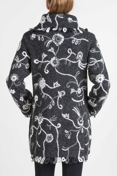 "In Full Bloom" Fitted Floral Jacket - 4750/420