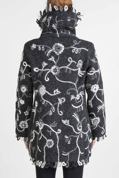 "In Full Bloom" Fitted Floral Jacket - 4750/420