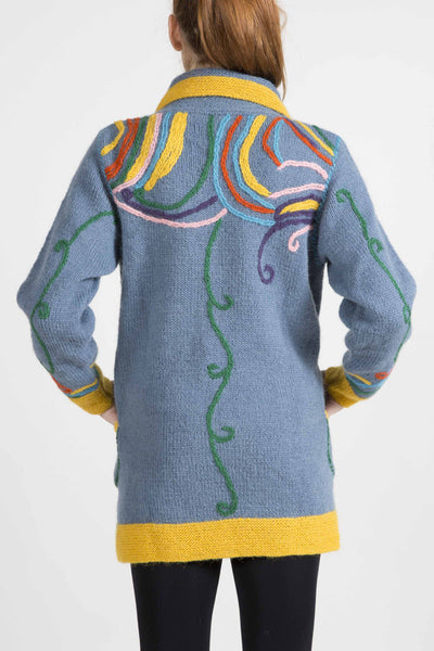 Abstract Motif Sweater - 6193