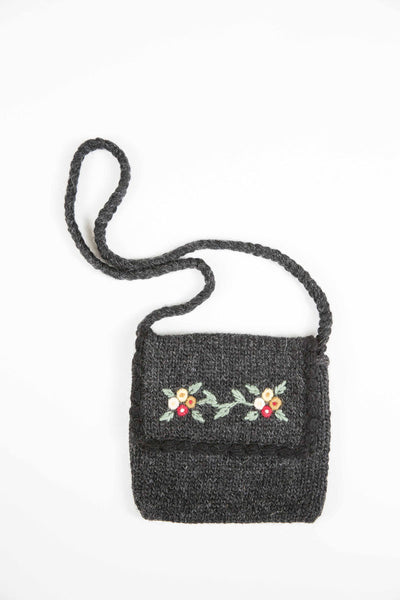 Shoulder Bag with Nature Motif - 4729