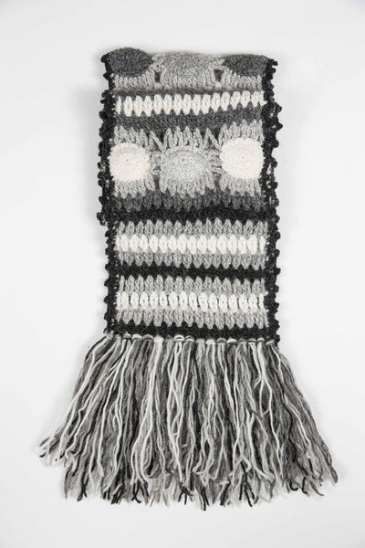 Patchwork Style Fringe Scarf 621-3