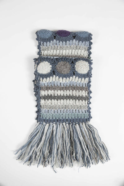 Patchwork Style Fringe Scarf 621-3